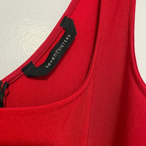 Red Party Dress - Picture 4 of 4